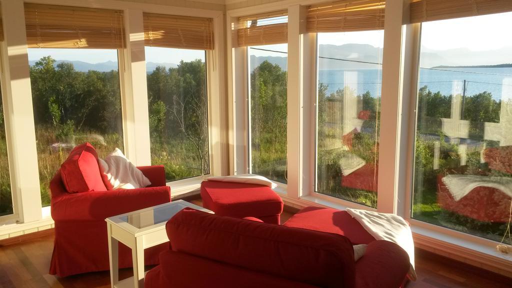 Вилла Fjord House Fornes Экстерьер фото